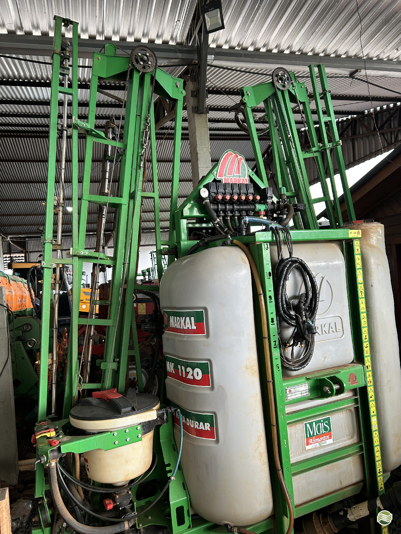 PULVERIZADOR MARKAL PULVERIZADOR 1000 Acoplado Hidráulico Agro Texas Máquinas Agrícolas VITORINO PARANÁ PR