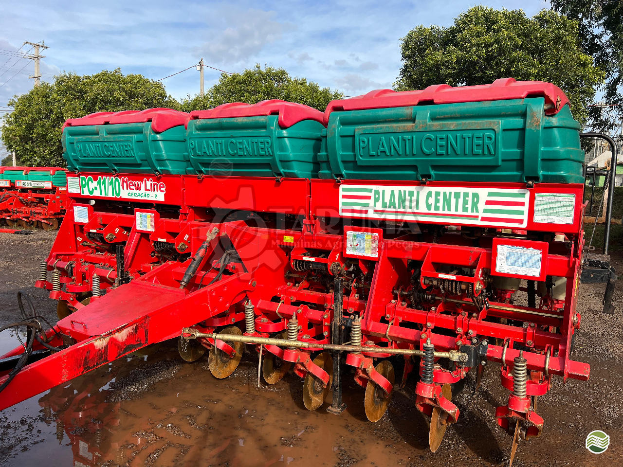 PLANTADEIRA PLANTI CENTER NEW LINE PC 11 Tarumã Máquinas Agrícolas e Peças ASTORGA PARANÁ PR