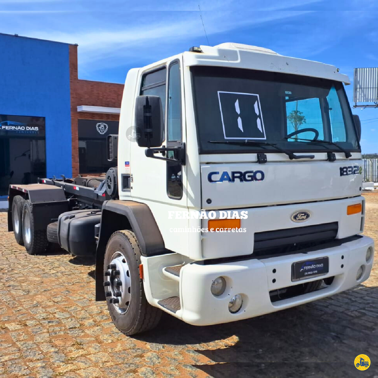 CAMINHAO FORD CARGO 1832 Chassis Truck 6x2 Fernão Dias Caminhões  ESTIVA MINAS GERAIS MG