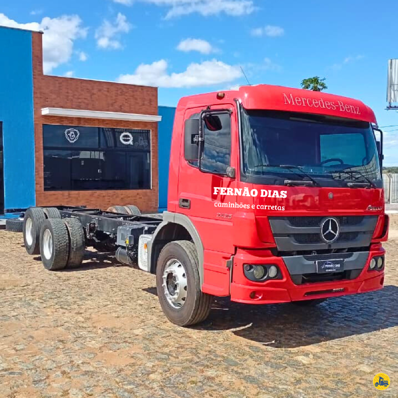 CAMINHAO MERCEDES-BENZ MB 2426 Chassis Truck 6x2 Fernão Dias Caminhões  ESTIVA MINAS GERAIS MG