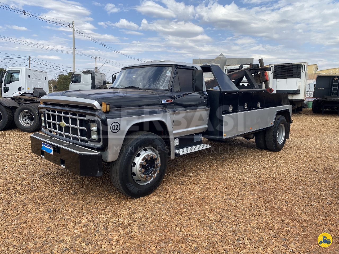 CAMINHAO FORD F700 Guincho Lança Zero Grau Toco 4x2 Cerbasi Caminhões e Carretas LENCOIS PAULISTA SÃO PAULO SP
