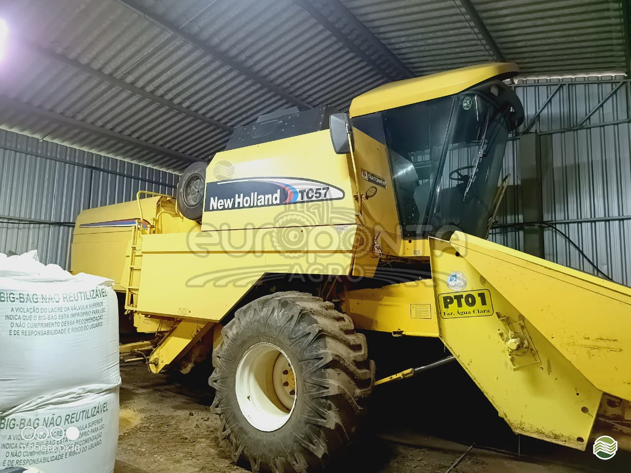 COLHEITADEIRA NEW HOLLAND TC 57 Europonta IRATI PARANÁ PR
