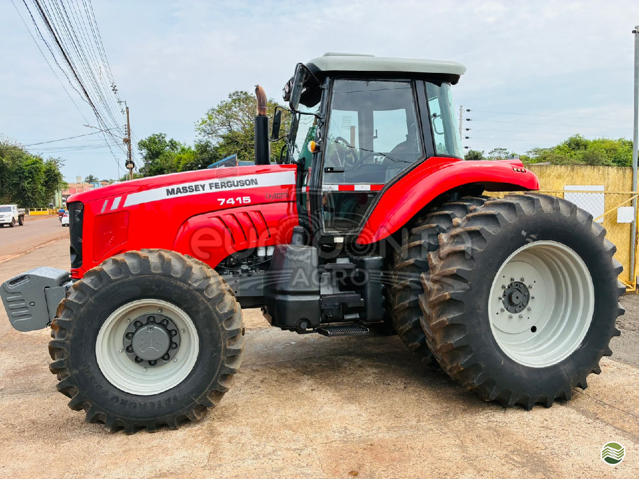 TRATOR MASSEY FERGUSON MF 7415 Tração 4x4 Europonta IRATI PARANÁ PR