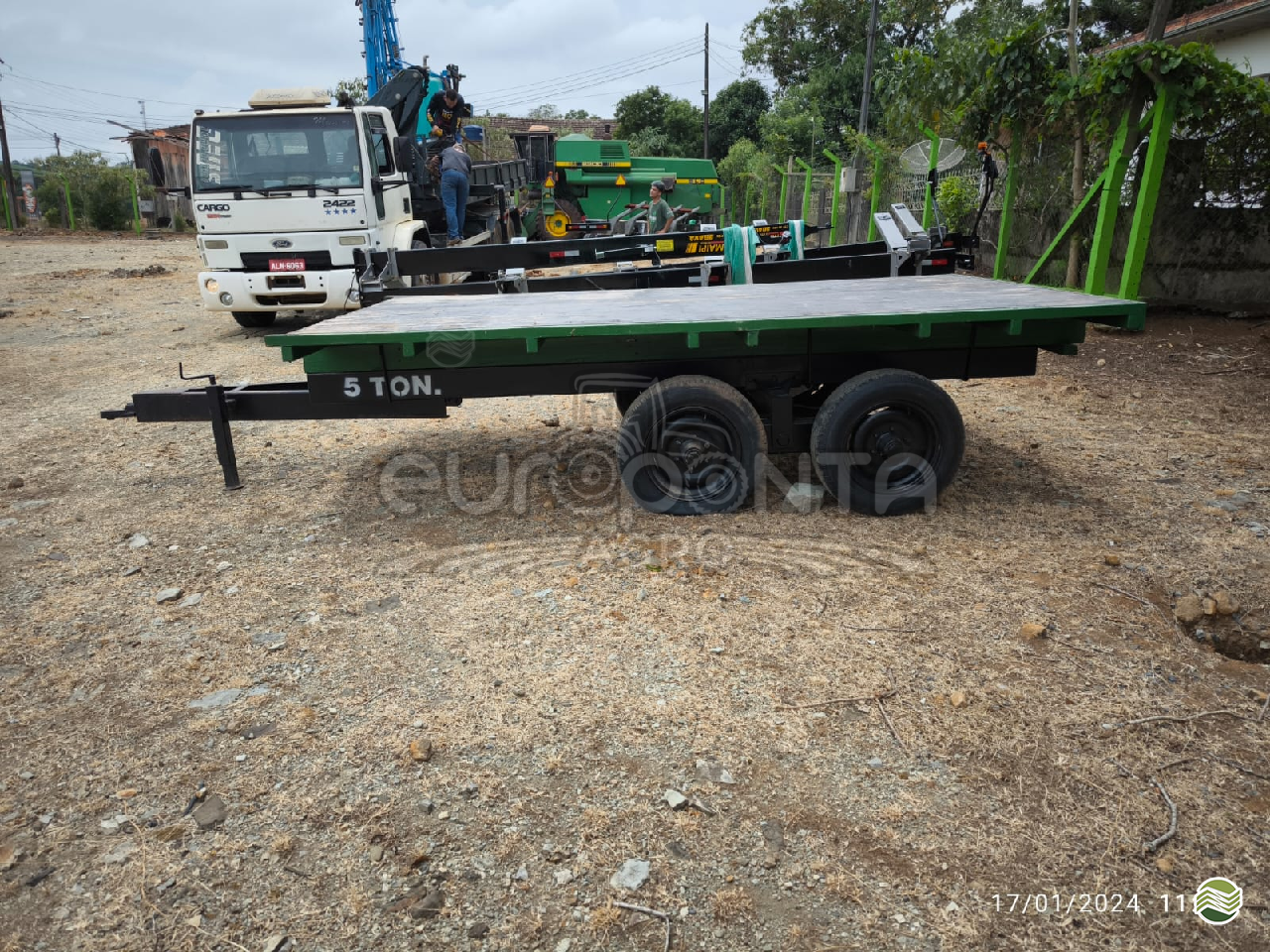 IMPLEMENTOS AGRICOLAS CARRETA AGRÍCOLA CARRETA 8T Europonta IRATI PARANÁ PR