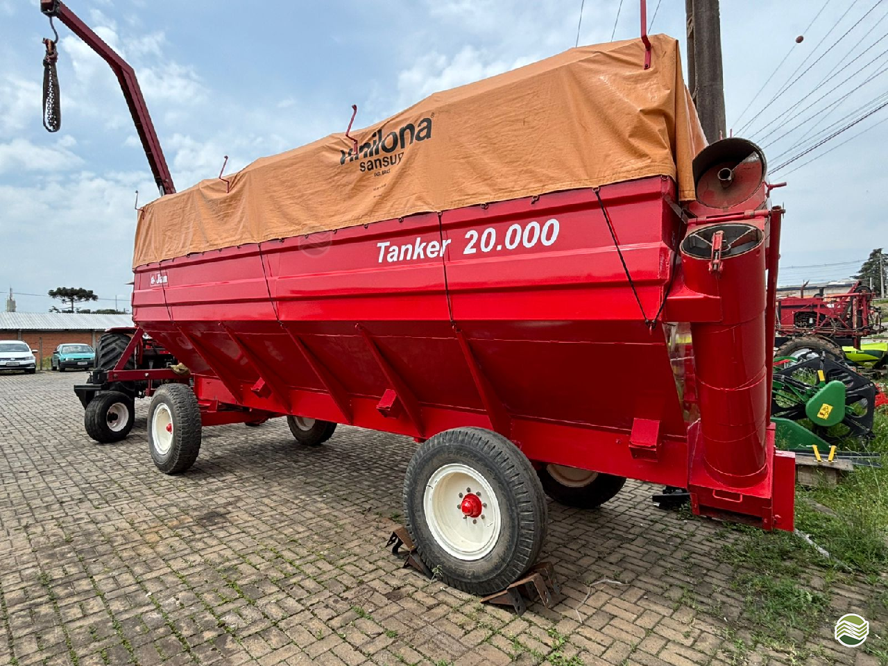 IMPLEMENTOS AGRICOLAS CARRETA BAZUKA GRANELEIRA 20000 Europonta IRATI PARANÁ PR