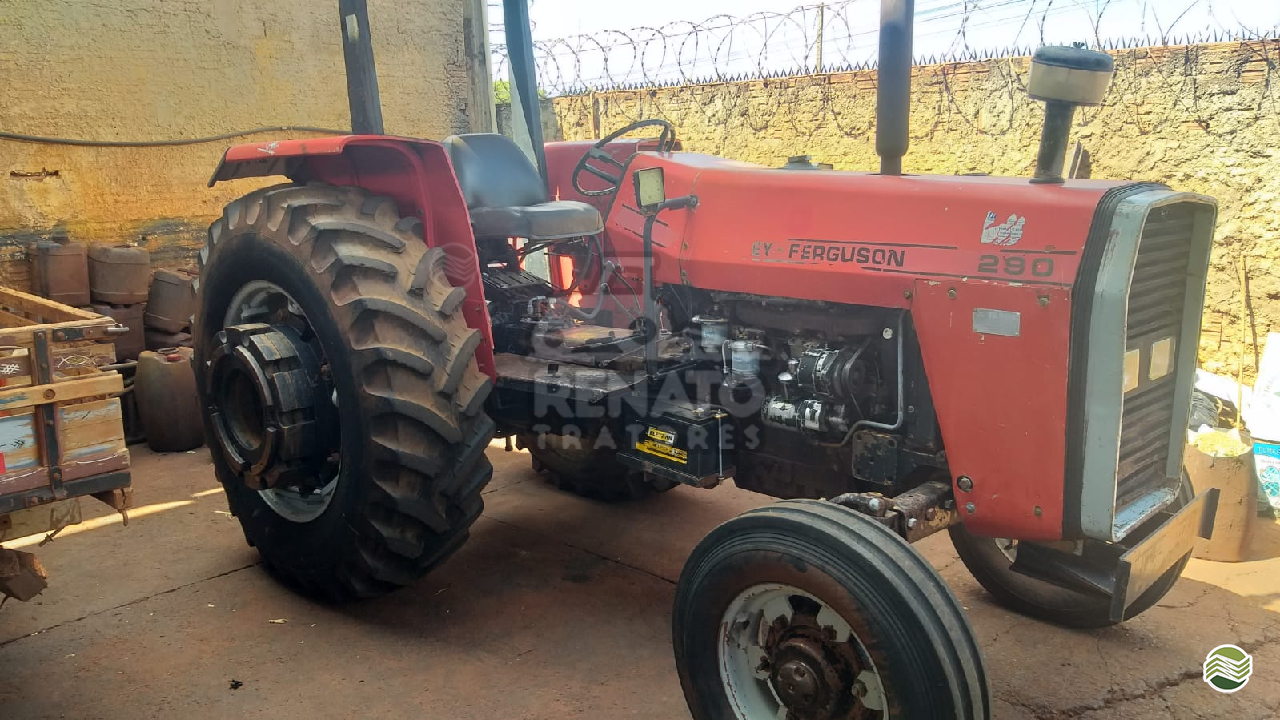 TRATOR MASSEY FERGUSON MF 290 Tração 4x2 Renato Tratores SERTAOZINHO SÃO PAULO SP