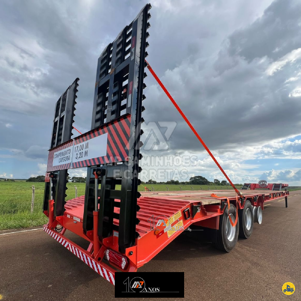CARRETA SEMI-REBOQUE PRANCHA Rebaixada MP Caminhões e Carretas PATOS DE MINAS MINAS GERAIS MG