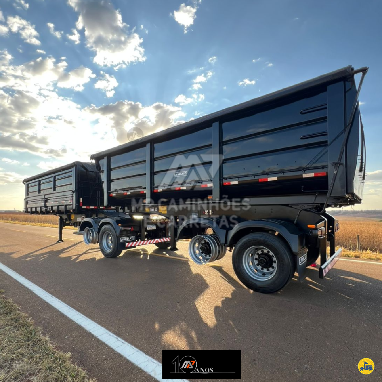 CARRETA SEMI-REBOQUE BASCULANTE MP Caminhões e Carretas PATOS DE MINAS MINAS GERAIS MG