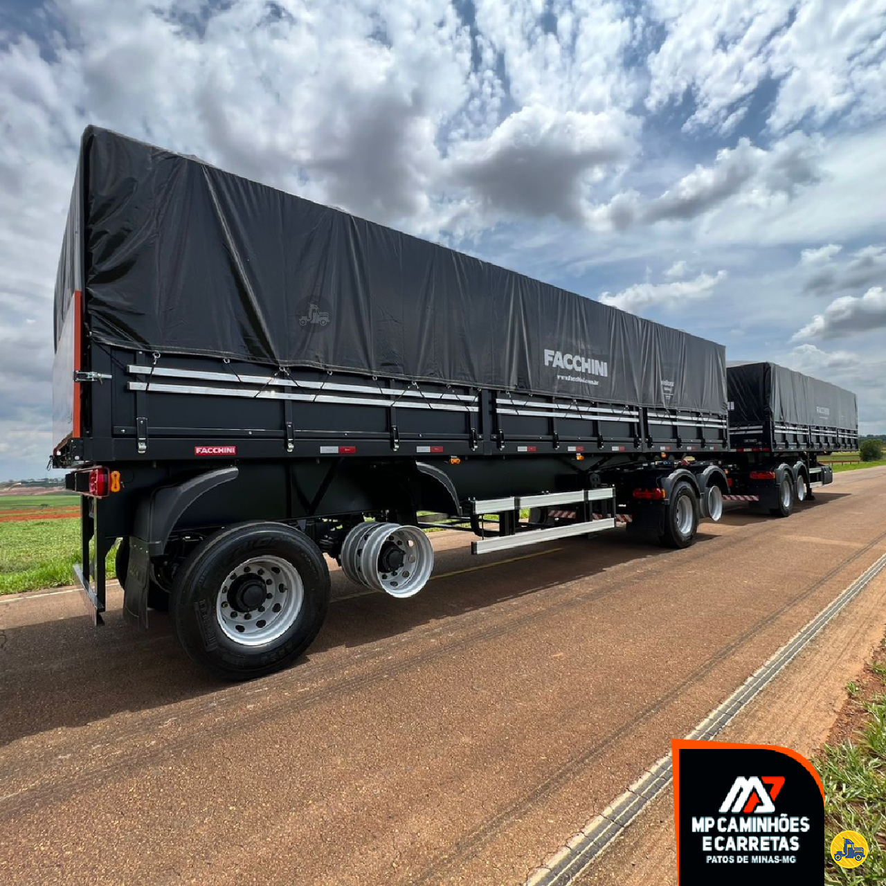 CARRETA RODOTREM GRANELEIRO MP Caminhões e Carretas PATOS DE MINAS MINAS GERAIS MG