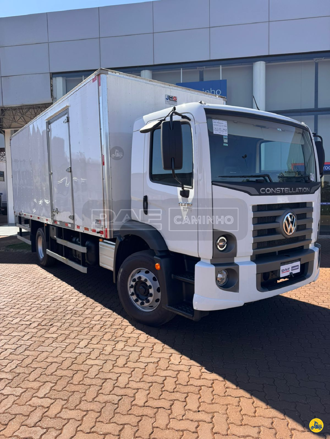 CAMINHAO VOLKSWAGEN VW 17210 Baú Furgão Toco 4x2 DAF Caminho Caminhões - Ribeirão Preto RIBEIRAO PRETO SÃO PAULO SP