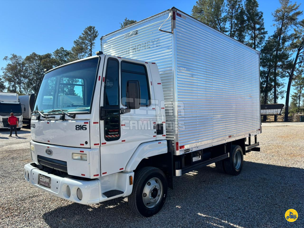 CAMINHAO FORD CARGO 816 Baú Furgão 3/4 4x2 Cesar Caminhões SAO JOAO DA BOA VISTA SÃO PAULO SP