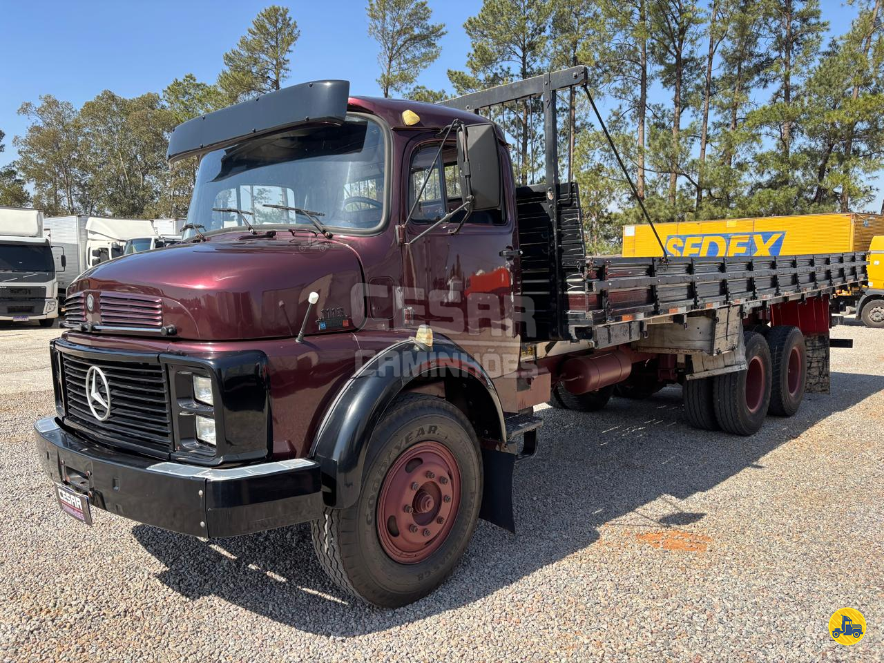 CAMINHAO MERCEDES-BENZ MB 1113 Carga Seca Truck 6x2 Cesar Caminhões SAO JOAO DA BOA VISTA SÃO PAULO SP