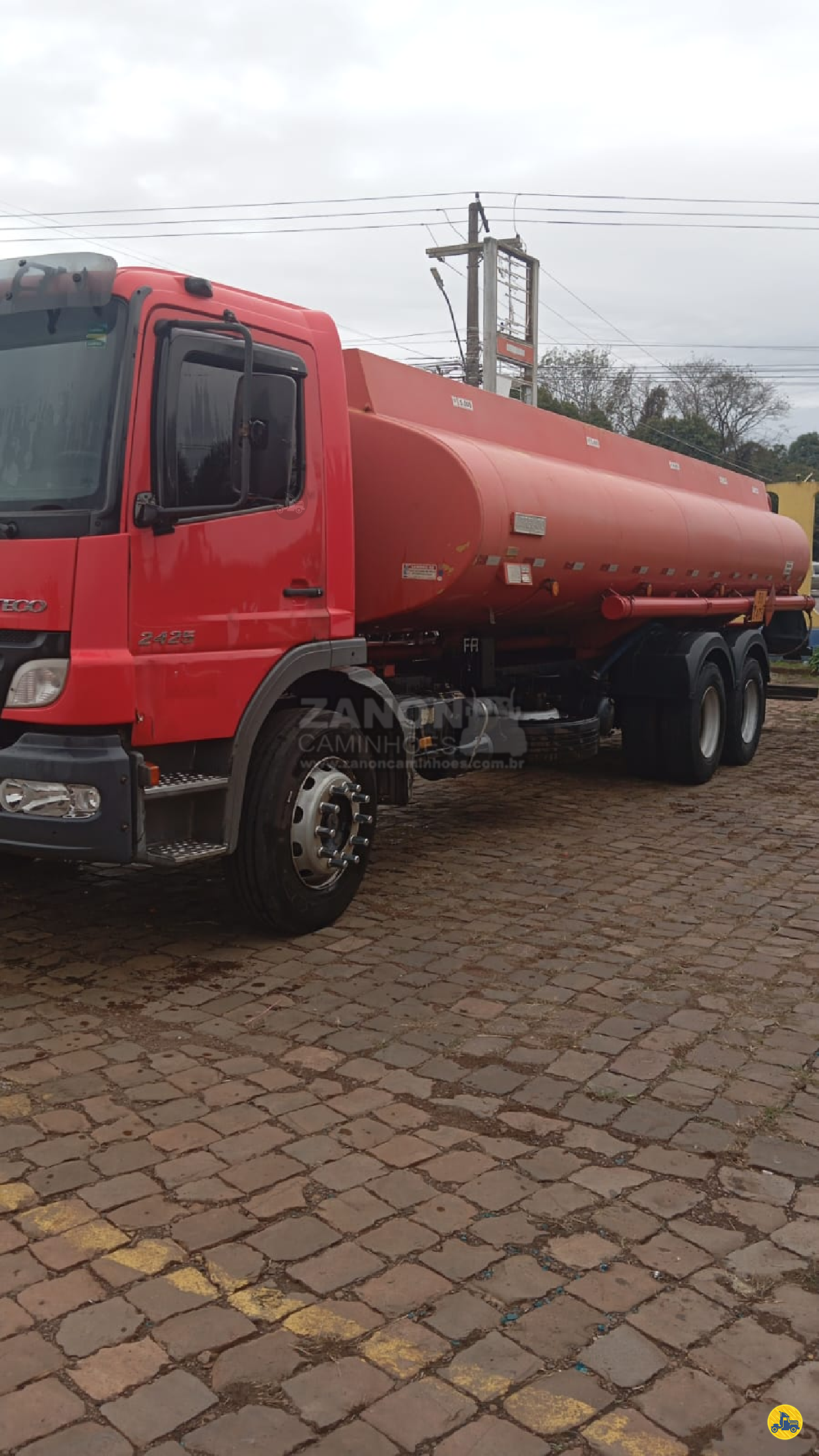 CAMINHAO MERCEDES-BENZ MB 2425 Tanque Aço Truck 6x2 Zanon Caminhões e Implementos PASSO FUNDO RIO GRANDE DO SUL RS