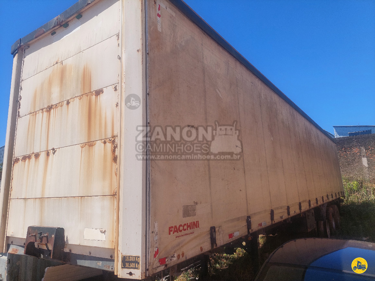 CARRETA SEMI-REBOQUE BAU SIDER Reta Zanon Caminhões e Implementos PASSO FUNDO RIO GRANDE DO SUL RS