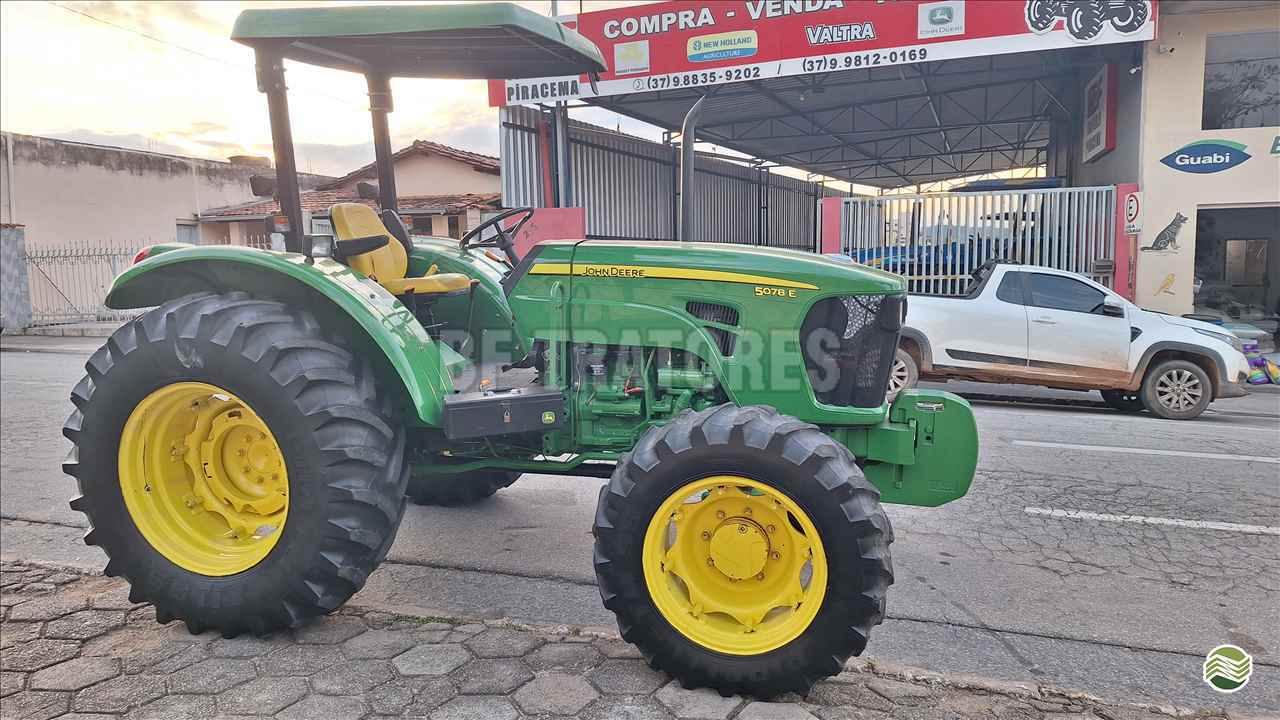 TRATOR JOHN DEERE JOHN DEERE 5078E Tração 4x4 BF Tratores PIRACEMA MINAS GERAIS MG