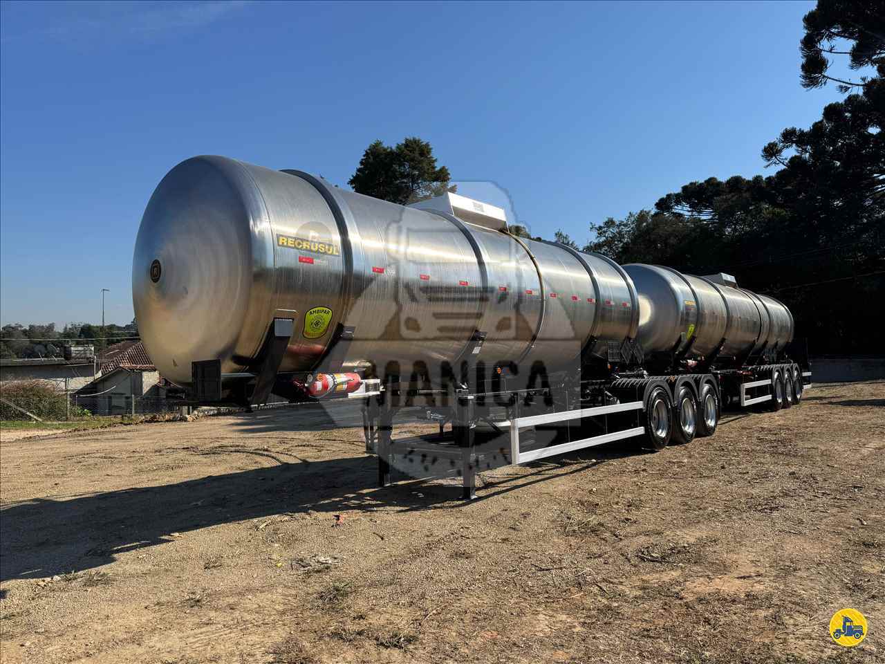 CARRETA BITREM 9 EIXOS TANQUE INOX Manica Caminhões CURITIBA PARANÁ PR