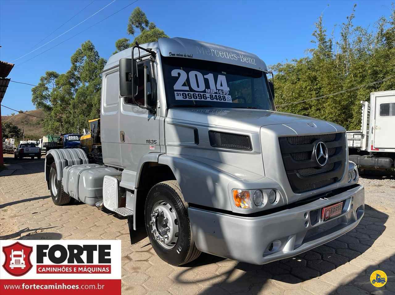 CAMINHAO MERCEDES-BENZ MB 1635 Cavalo Mecânico Toco 4x2 Forte Caminhões MG JOAO MONLEVADE MINAS GERAIS MG