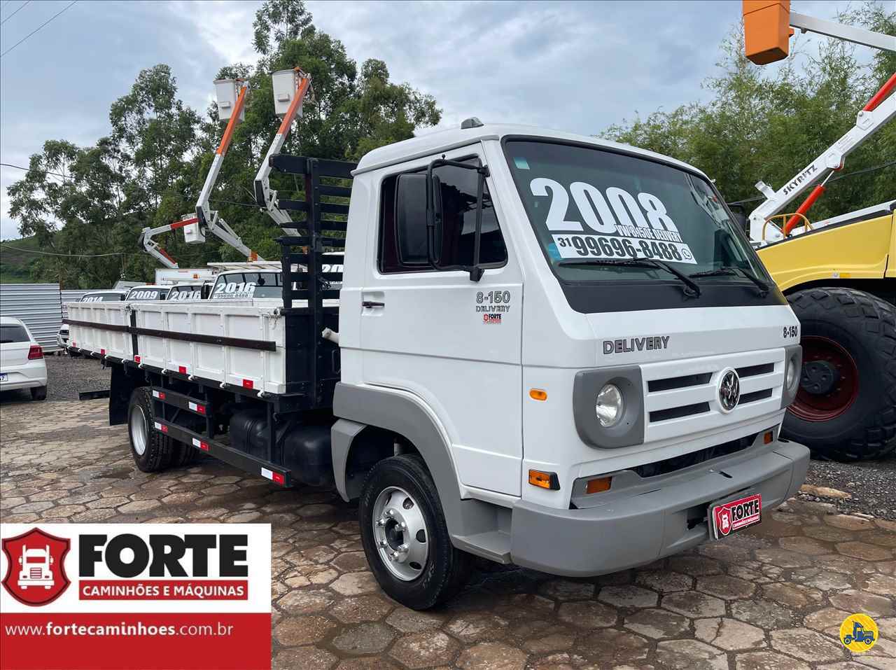CAMINHAO VOLKSWAGEN VW 8150 Carga Seca 3/4 4x2 Forte Caminhões MG JOAO MONLEVADE MINAS GERAIS MG