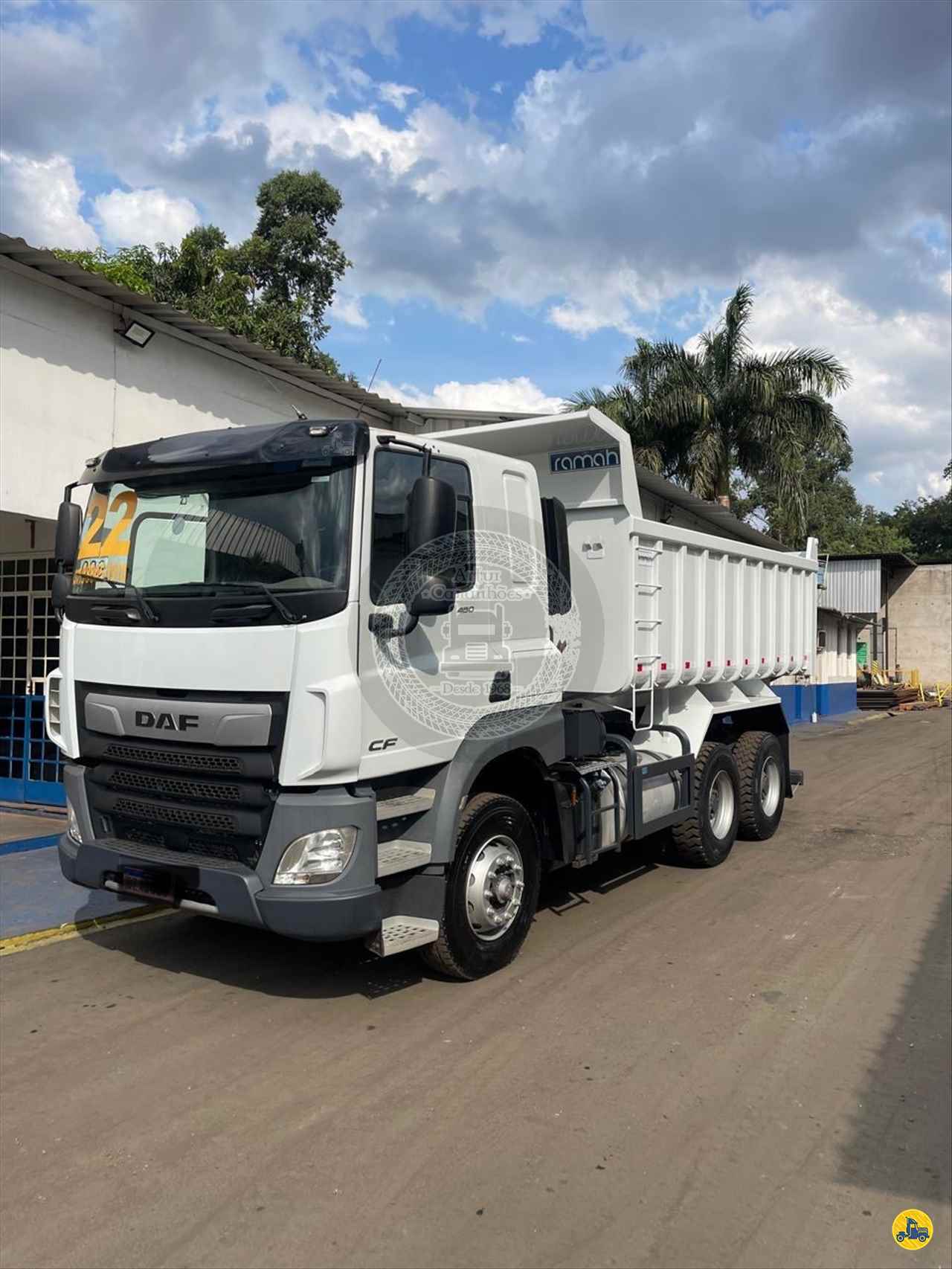 CAMINHAO DAF DAF CF 480 OFF-ROAD Caçamba Basculante Truck 6x4 Artur Caminhões DIVINOPOLIS MINAS GERAIS MG