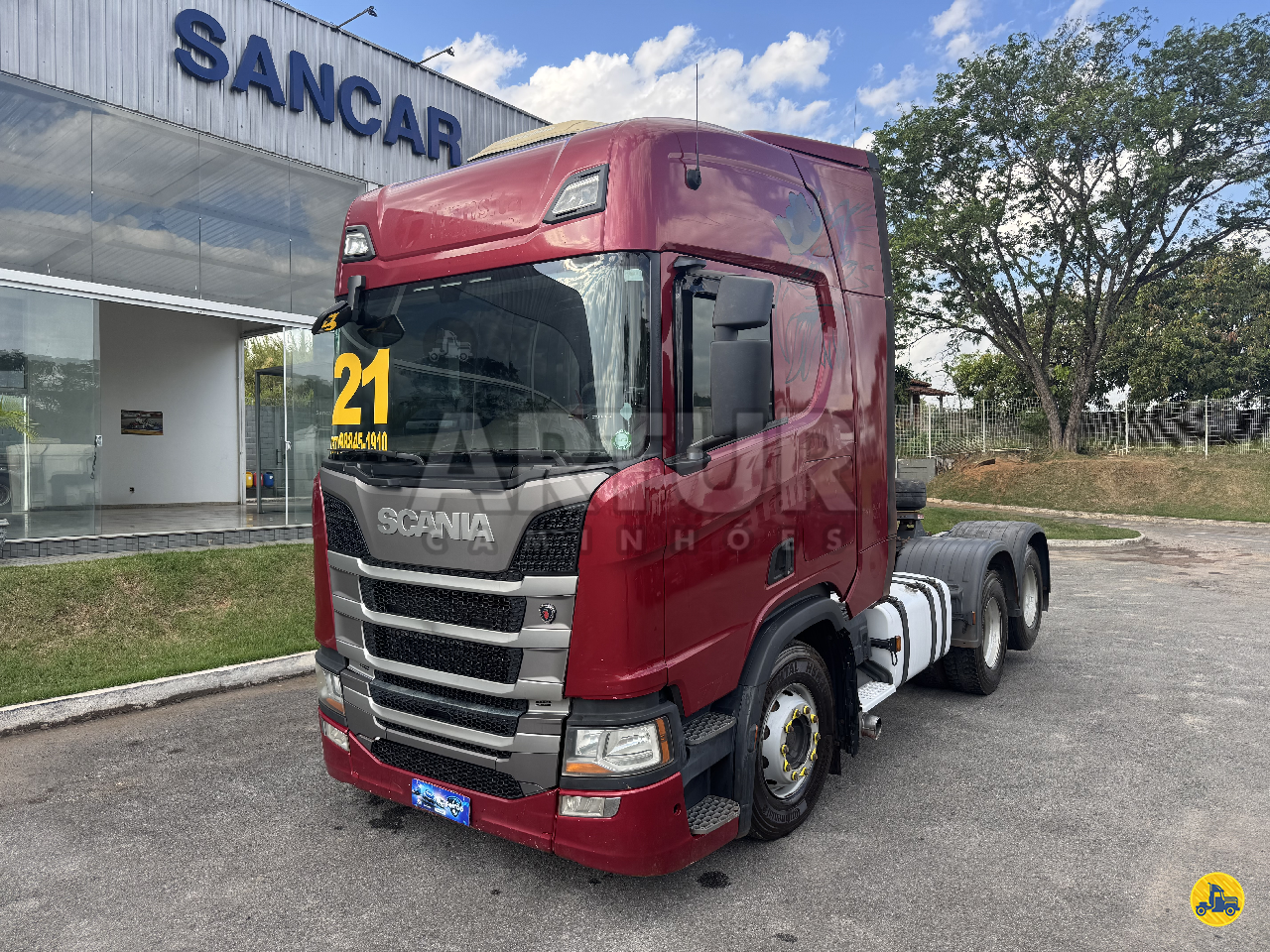 CAMINHAO SCANIA SCANIA R450 Cavalo Mecânico Cavalo 6x2 Artur Caminhões DIVINOPOLIS MINAS GERAIS MG