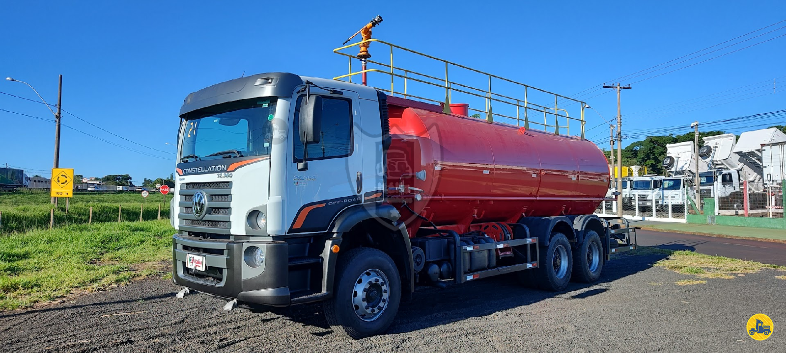 CAMINHAO VOLKSWAGEN VW 32360 Tanque Pipa Truck 6x4 Itália Caminhões RIBEIRAO PRETO SÃO PAULO SP