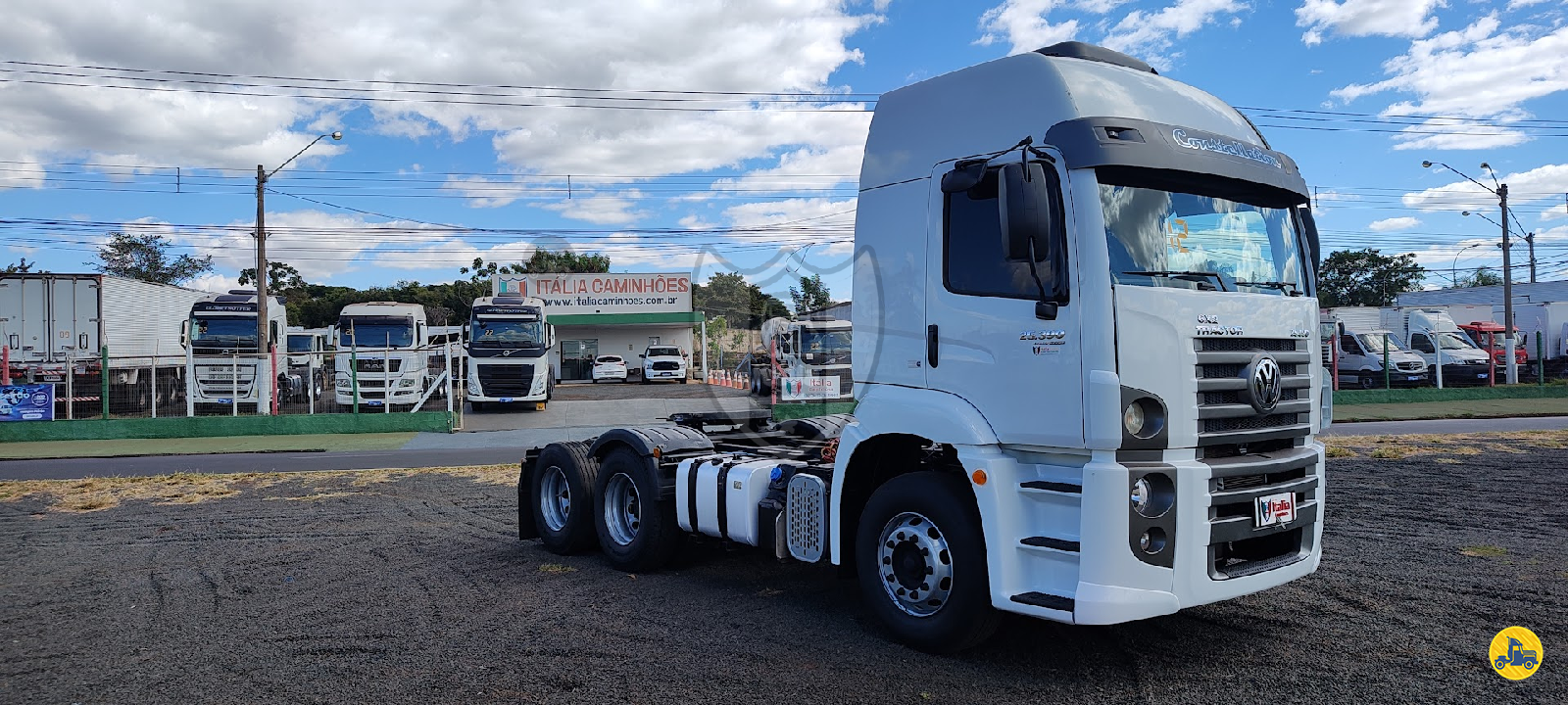 CAMINHAO VOLKSWAGEN VW 25390 Cavalo Mecânico Cavalo 6x2 Itália Caminhões RIBEIRAO PRETO SÃO PAULO SP
