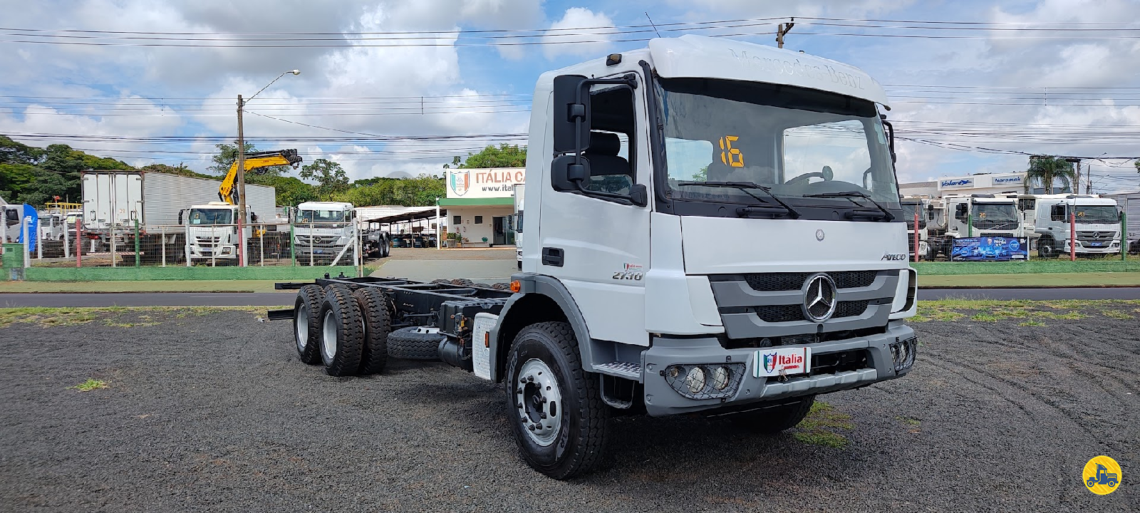 CAMINHAO MERCEDES-BENZ MB 2730 Chassis Truck 6x4 Itália Caminhões RIBEIRAO PRETO SÃO PAULO SP