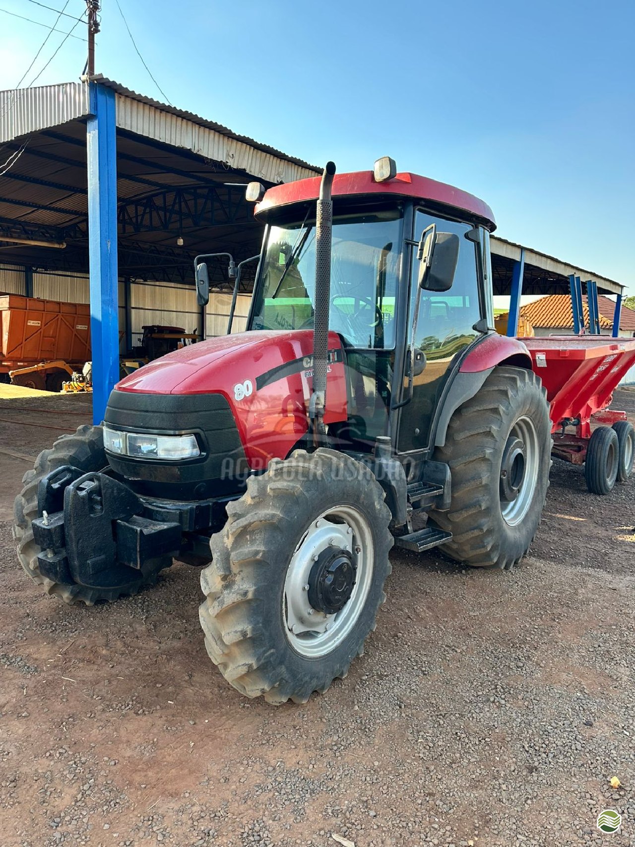 TRATOR CASE CASE Farmall 80 Tração 4x4 Agrícola Usadão TAQUARITUBA SÃO PAULO SP