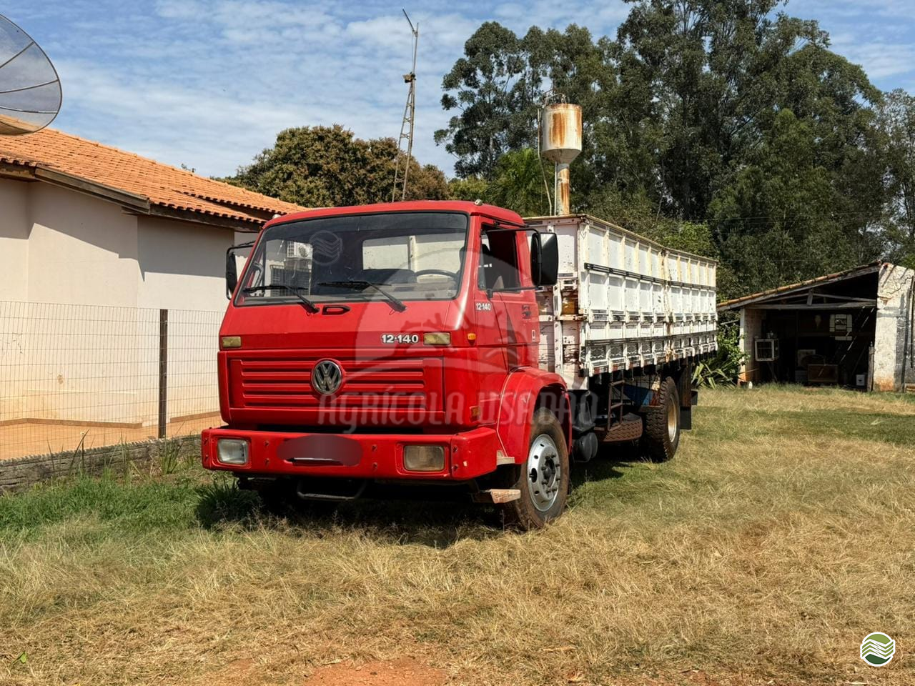 CAMINHAO VOLKSWAGEN VW 12140 Graneleiro Toco 4x2 Agrícola Usadão TAQUARITUBA SÃO PAULO SP