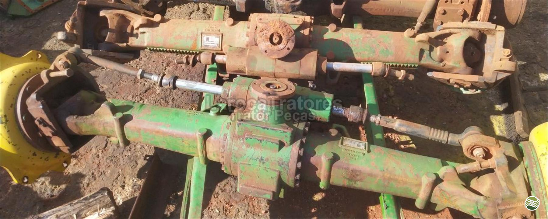 TRAÇÃO DIANTEIRA ZF JOHN D.