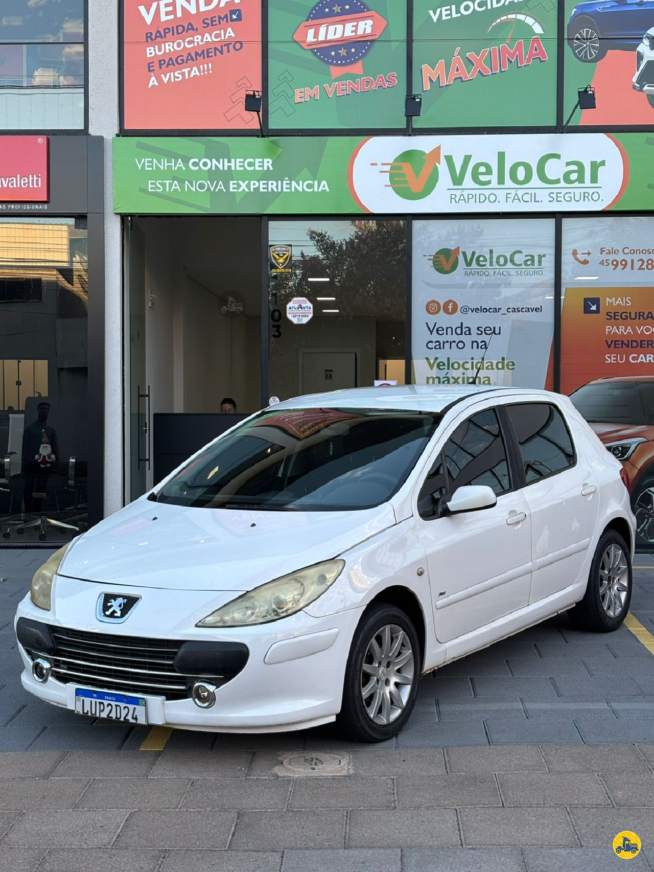 CARRO PEUGEOT 307 1.6 Soleil  Contato Caminhões CASCAVEL PARANÁ PR