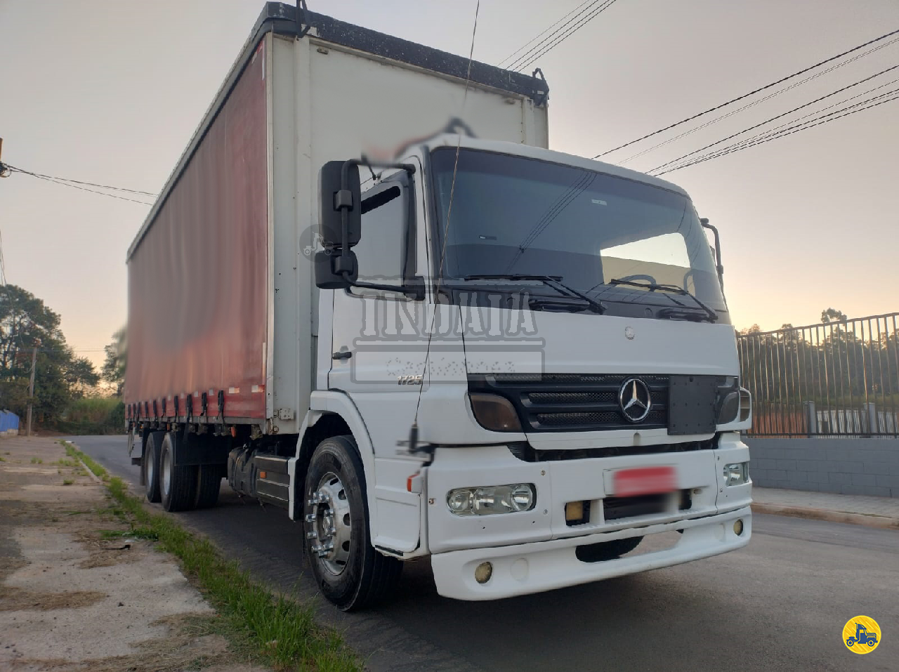 CAMINHAO MERCEDES-BENZ MB 1725 Chassis Truck 6x2 Indaiá Caminhões INDAIATUBA SÃO PAULO SP