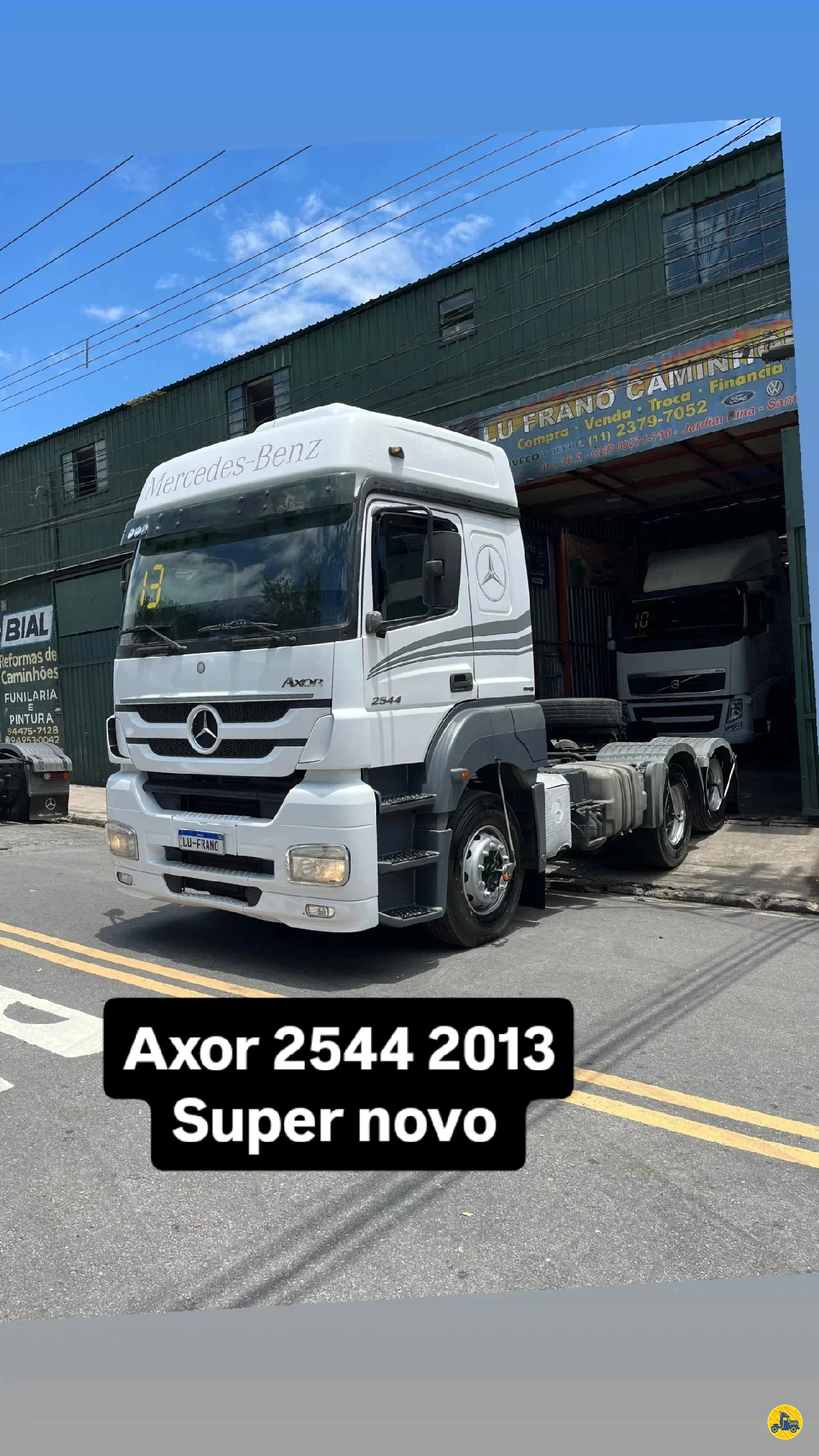 CAMINHAO MERCEDES-BENZ MB 2544 Cavalo Mecânico Cavalo 6x2 Lu Frano Caminhões SANTO ANDRE SÃO PAULO SP