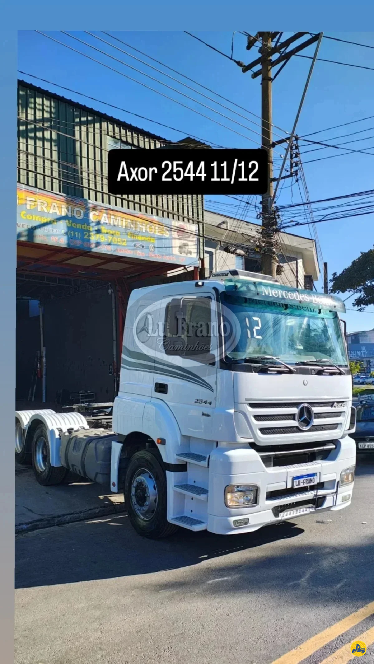 CAMINHAO MERCEDES-BENZ MB 2544 Cavalo Mecânico Cavalo 6x2 Lu Frano Caminhões SANTO ANDRE SÃO PAULO SP