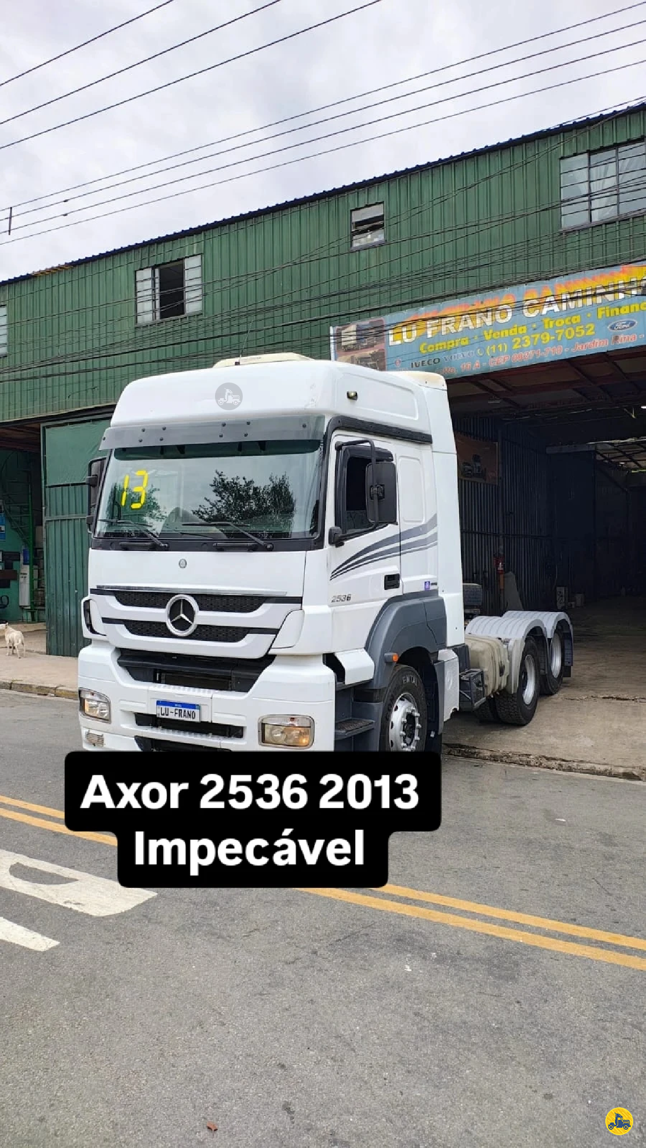 CAMINHAO MERCEDES-BENZ MB 2536 Cavalo Mecânico Cavalo 6x2 Lu Frano Caminhões SANTO ANDRE SÃO PAULO SP