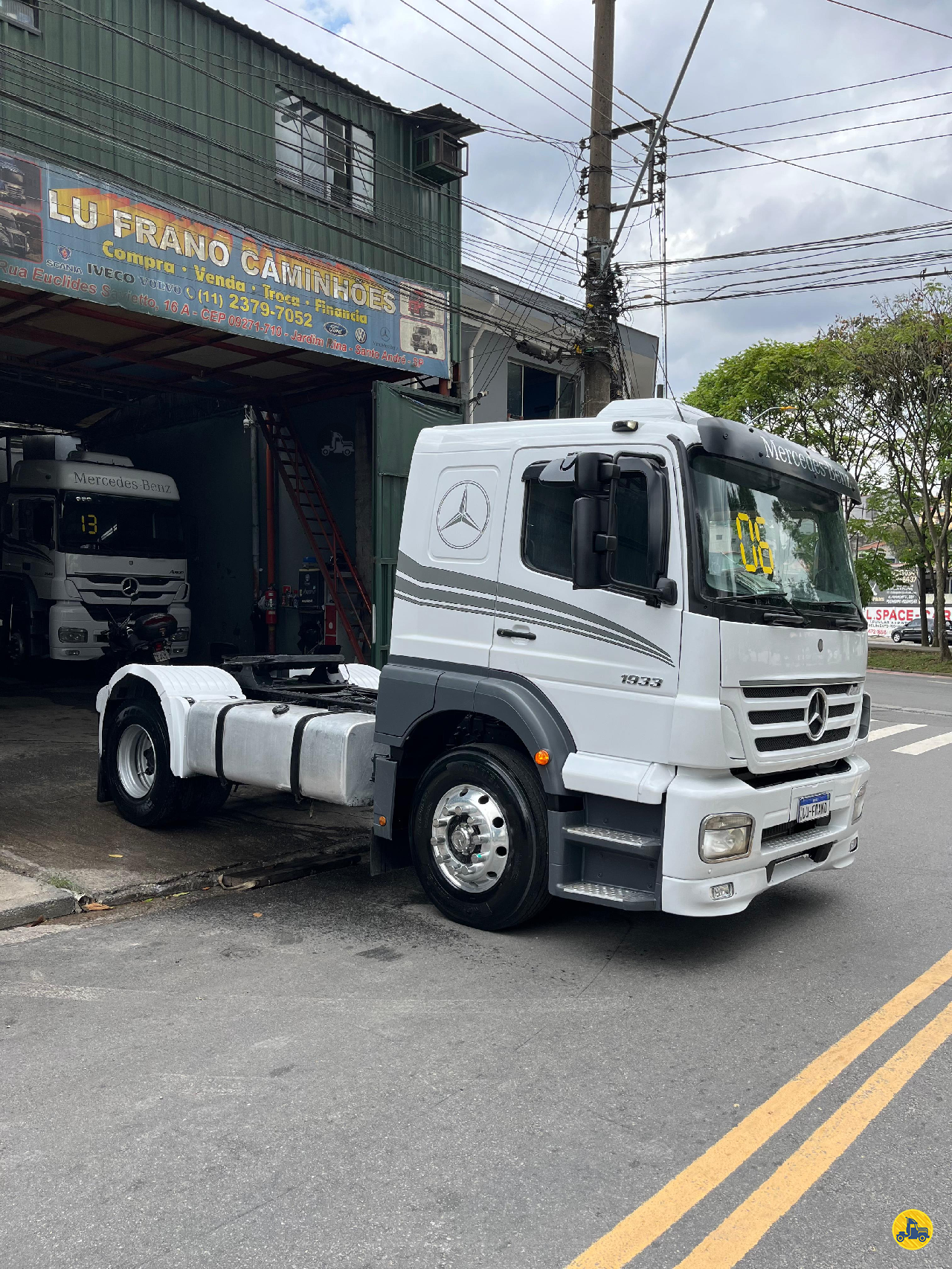 CAMINHAO MERCEDES-BENZ MB 1933 Cavalo Mecânico Cavalo 4x2 Lu Frano Caminhões SANTO ANDRE SÃO PAULO SP