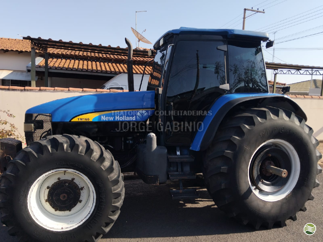 TRATOR NEW HOLLAND NEW TM 165 Tração 4x4 Jorge Gabinio Tratores CAMPO GRANDE MATO GROSSO DO SUL MS