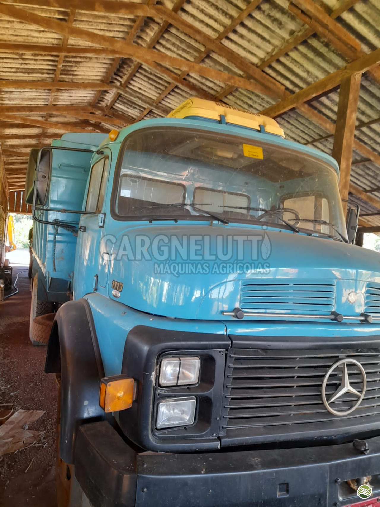 CAMINHAO MERCEDES-BENZ MB 1113 Caçamba Agrícola Truck 6x2 Cargnelutti Máquinas Agrícolas IJUI RIO GRANDE DO SUL RS