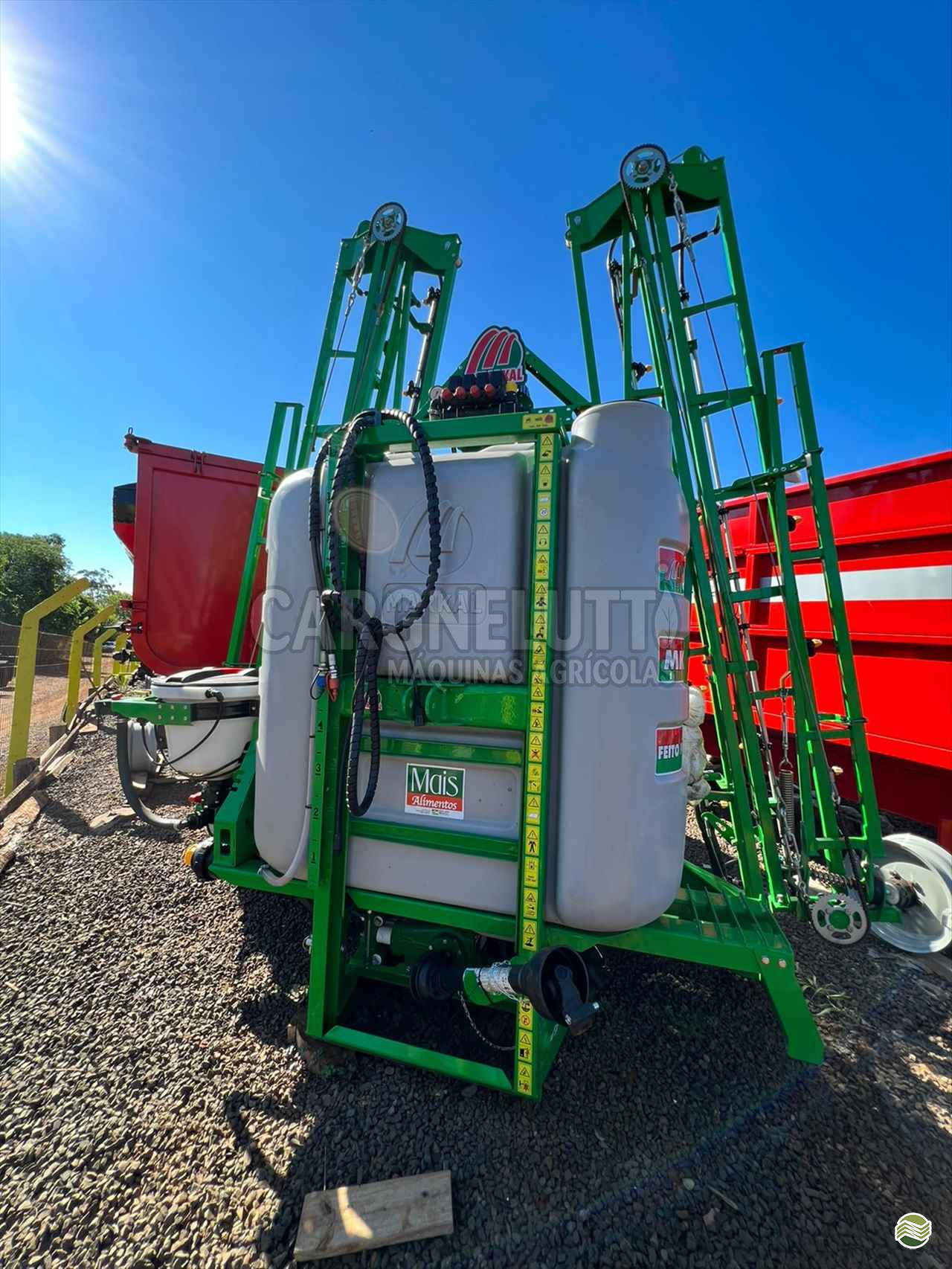 PULVERIZADOR MARKAL PULVERIZADOR 818 VC Acoplado Hidráulico Cargnelutti Máquinas Agrícolas IJUI RIO GRANDE DO SUL RS