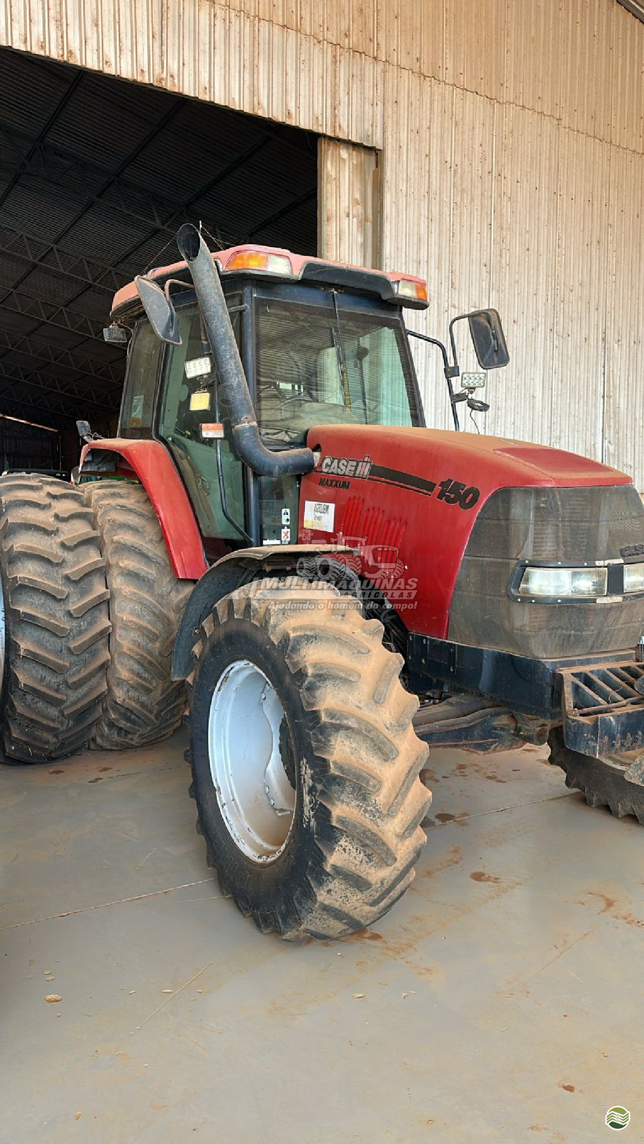 TRATOR CASE MAXXUM 150 Tração 4x4 JMulti Máquinas ITARUMA GOIAS GO