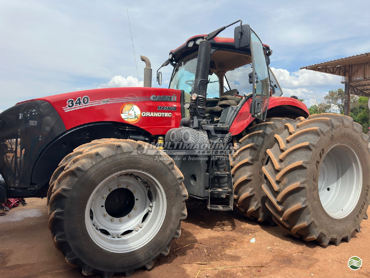 TRATOR CASE MAGNUM 340 Tração 4x4 JMulti Máquinas ITARUMA GOIAS GO