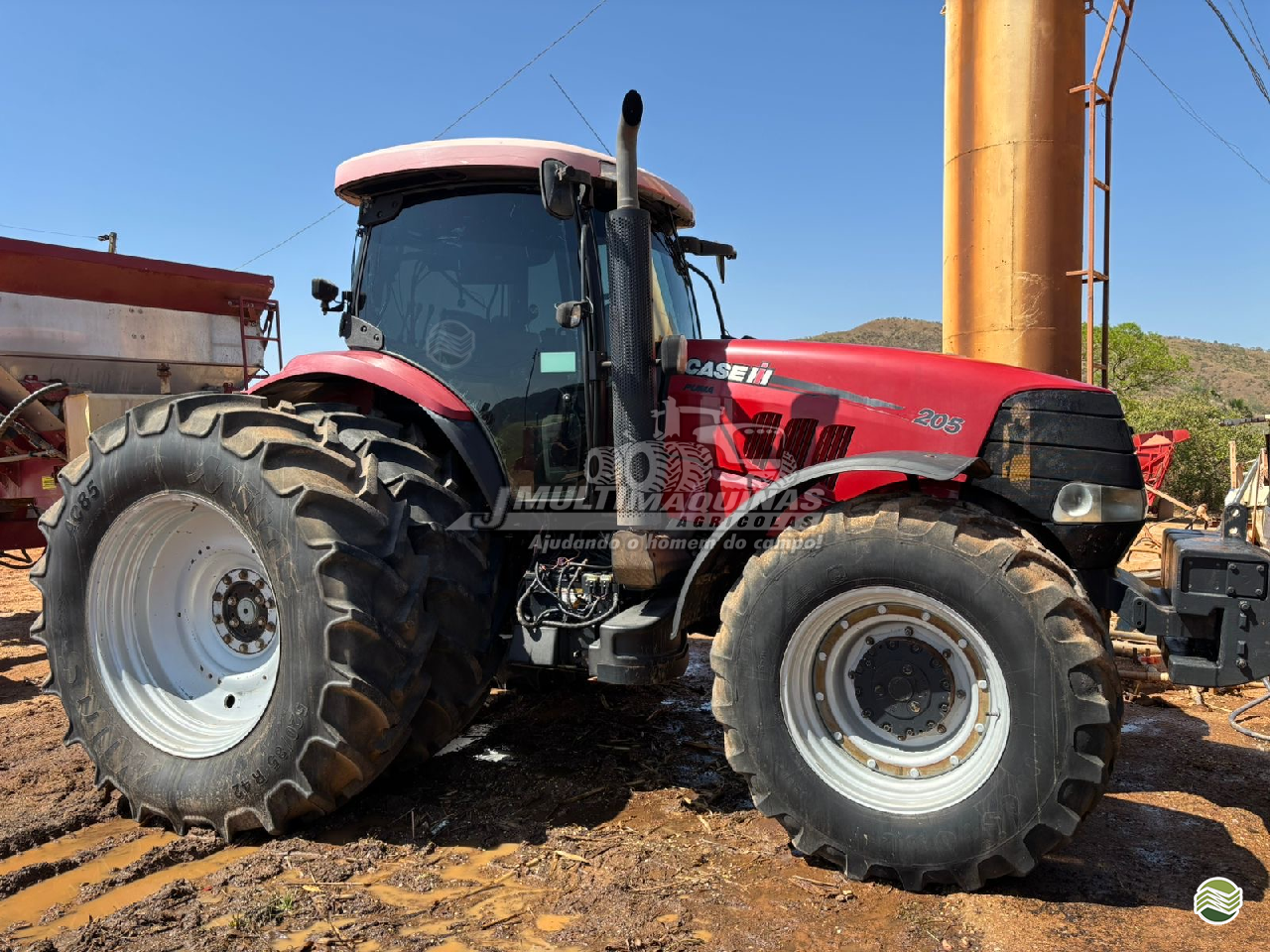 TRATOR CASE PUMA 205 Tração 4x4 JMulti Máquinas ITARUMA GOIAS GO