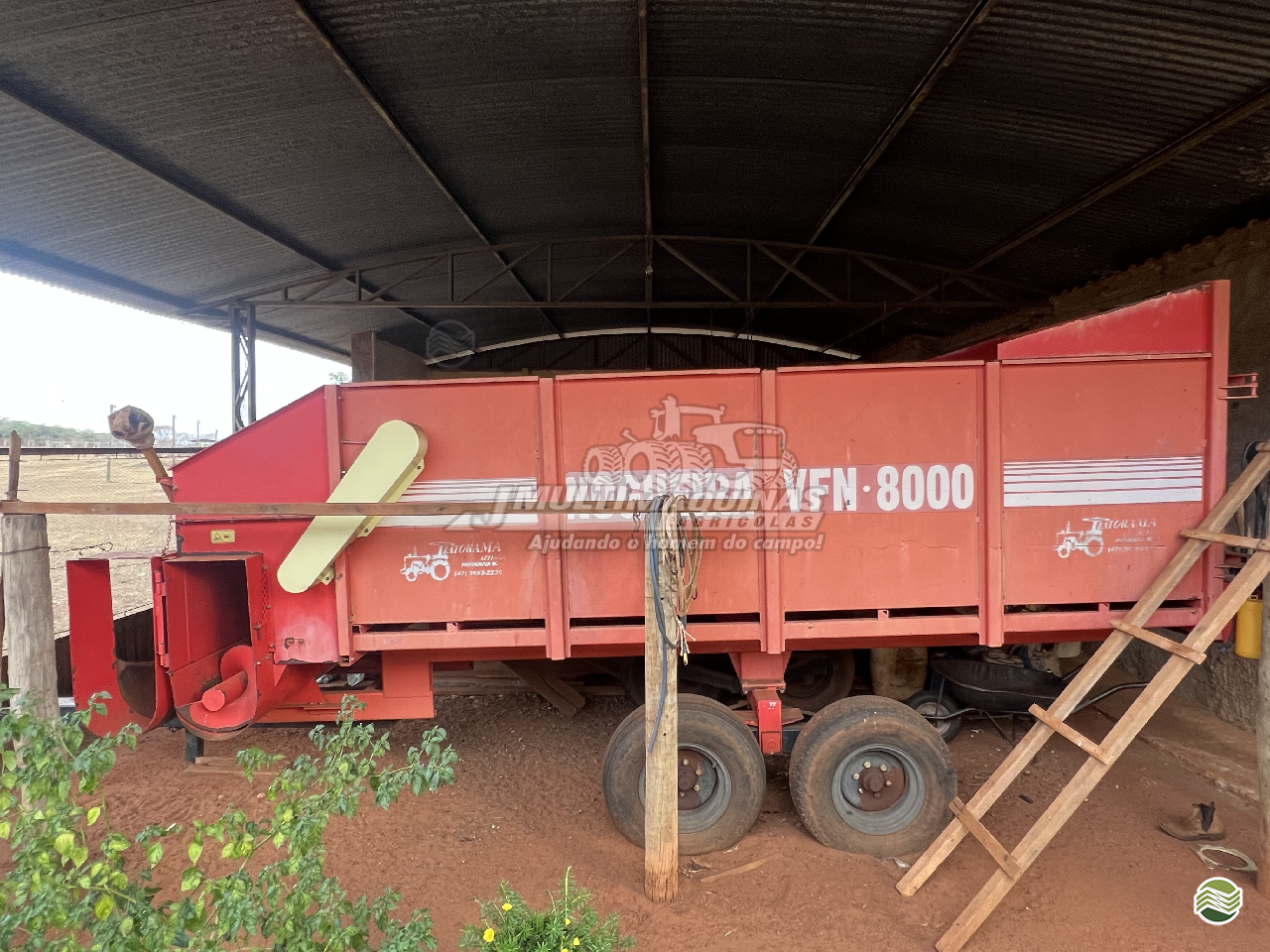 IMPLEMENTOS AGRICOLAS VAGAO FORRAGEIRO VAGÃO FORRAGEIRO JMulti Máquinas ITARUMA GOIAS GO