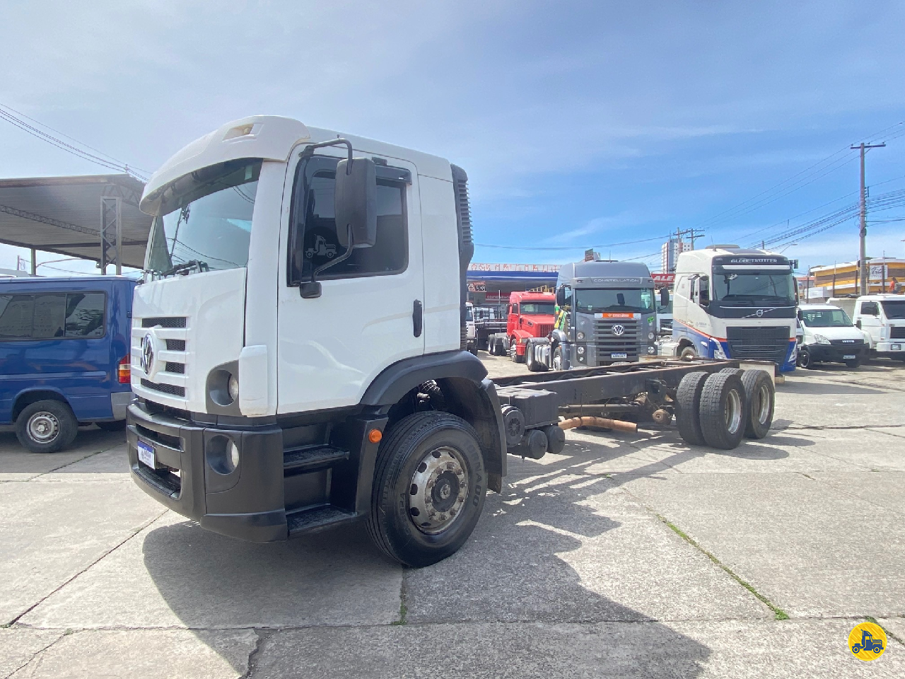 CAMINHAO VOLKSWAGEN VW 24280 Chassis Truck 6x2 Mega Mogi Caminhões MOGI DAS CRUZES SÃO PAULO SP