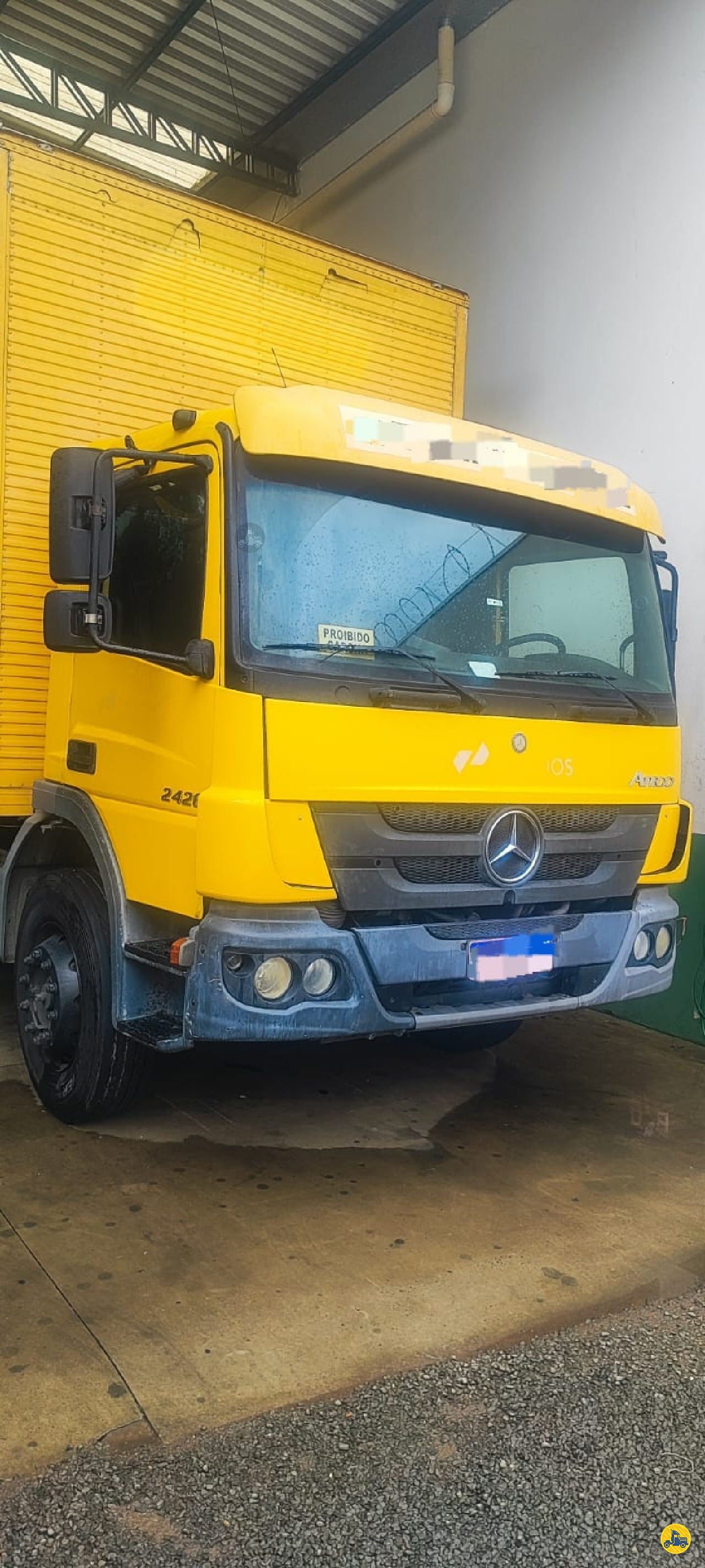 CAMINHAO MERCEDES-BENZ MB 2426 Baú Furgão Cavalo 6x2 Hamilton Caminhões LIMEIRA SÃO PAULO SP
