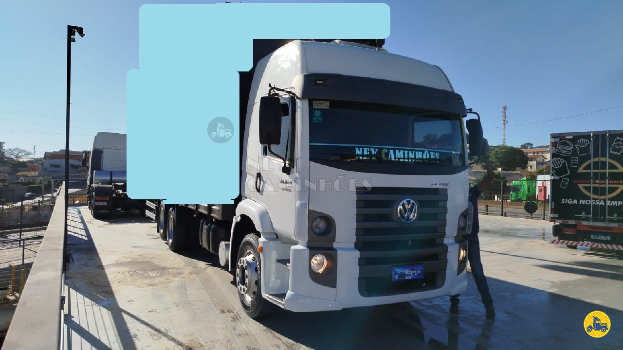 CAMINHAO VOLKSWAGEN VW 24280 Chassis Truck 6x2 Ney Caminhões CONTAGEM MINAS GERAIS MG