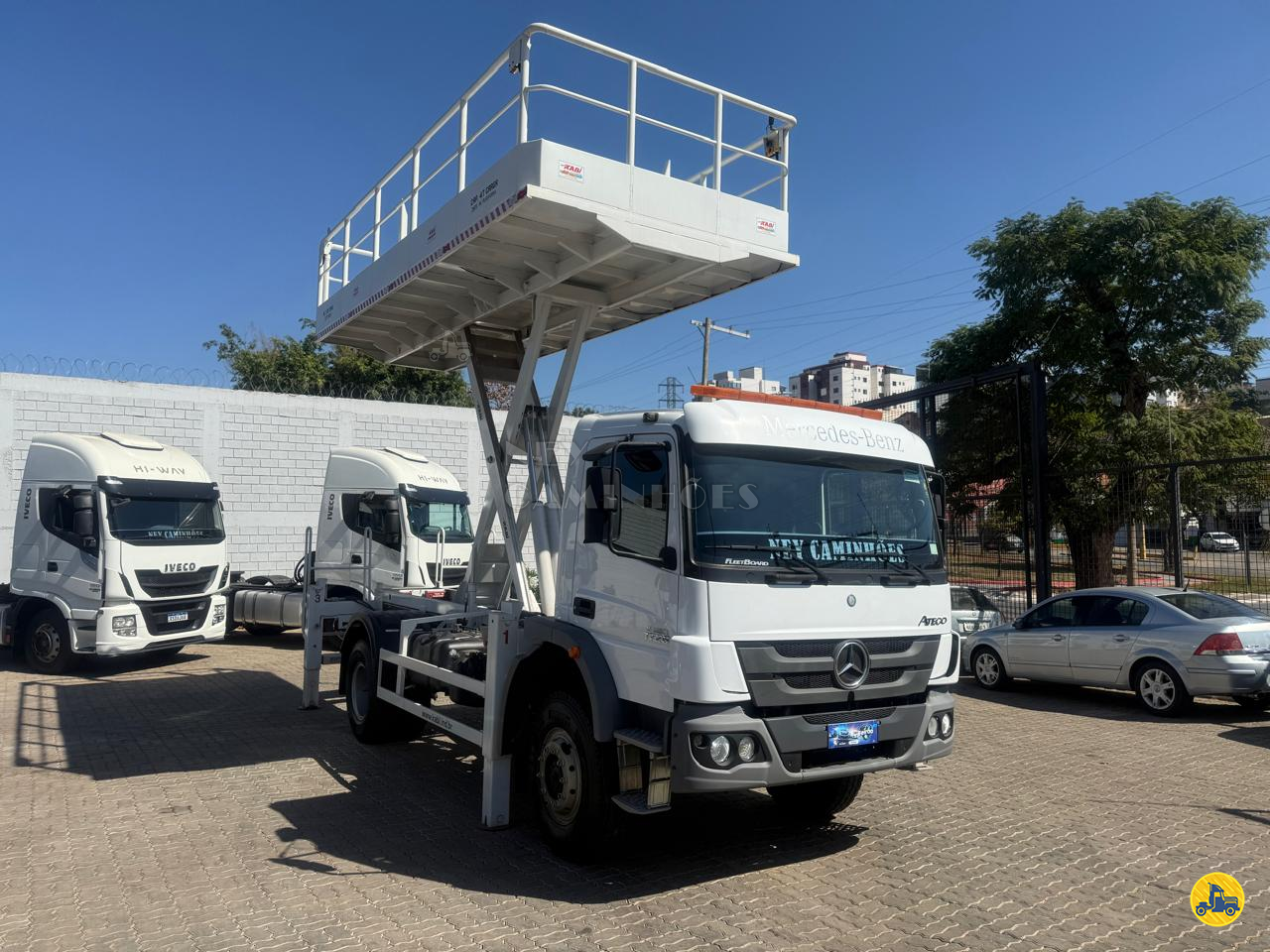 CAMINHAO MERCEDES-BENZ MB 1726 Plataforma Toco 4x4 Ney Caminhões CONTAGEM MINAS GERAIS MG