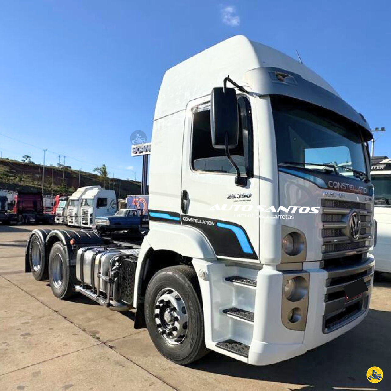 CAMINHAO VOLKSWAGEN VW 25390 Cavalo Mecânico Truck 6x2 Auto Santos Caminhões - Pouso Alegre POUSO ALEGRE MINAS GERAIS MG