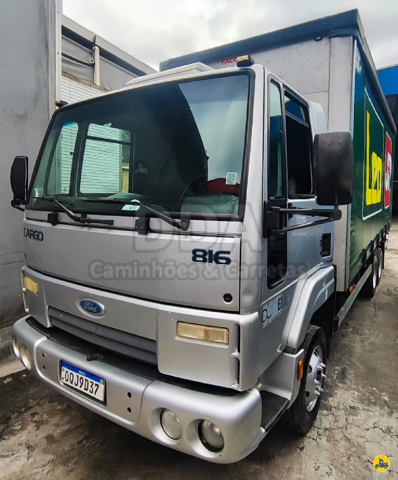 CAMINHAO FORD CARGO 816 Baú Sider 3/4 6x2 DDA Caminhões e Carretas SAO PAULO SÃO PAULO SP