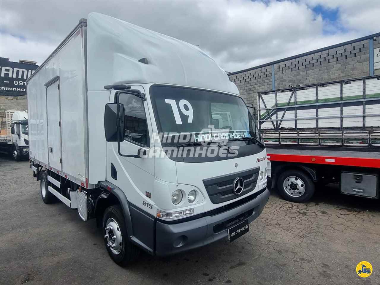 CAMINHAO MERCEDES-BENZ MB 815 Baú Furgão 3/4 4x2 Hindi Caminhões CONTAGEM MINAS GERAIS MG